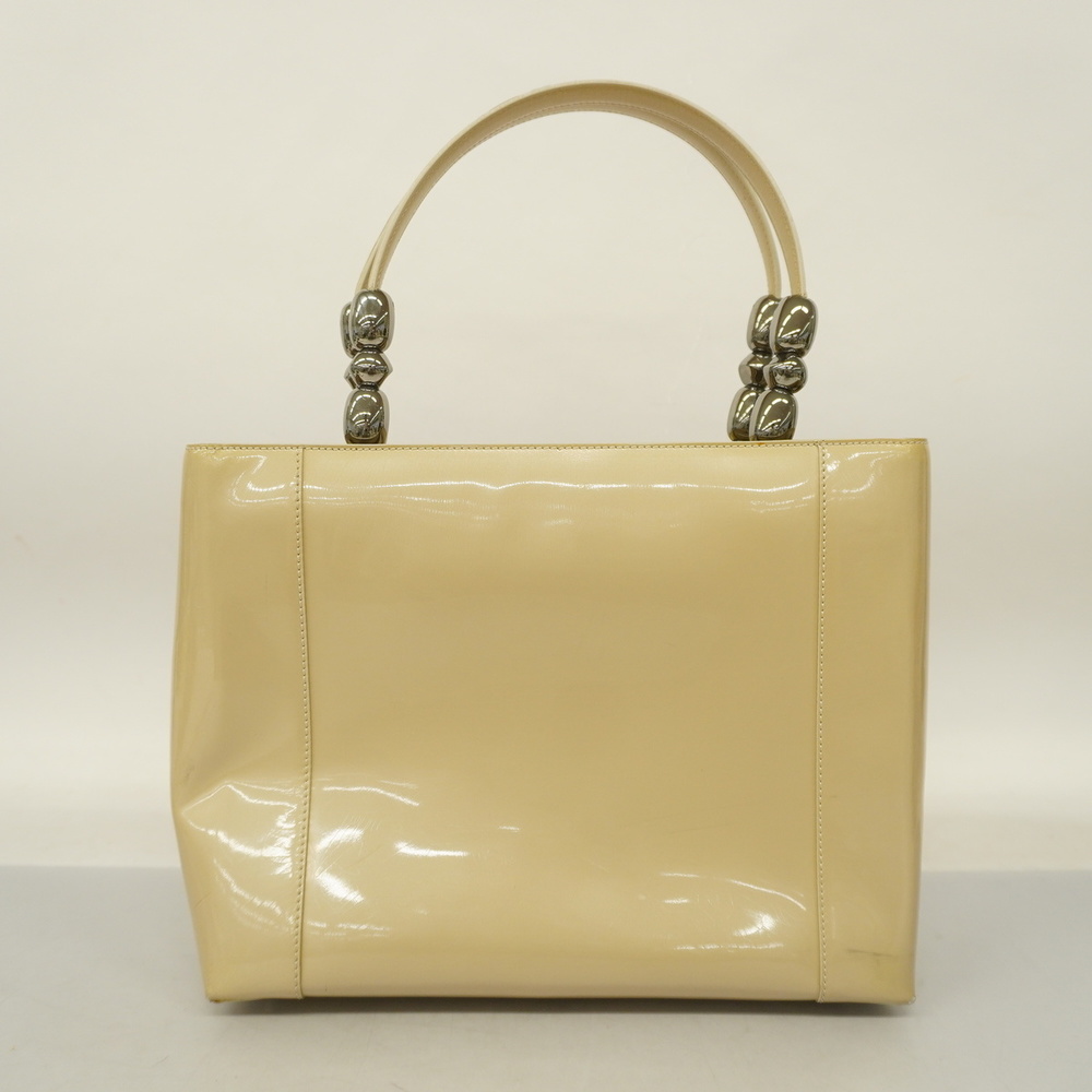 Christian Dior Maris Pearl Enamel Leather Handbag - Picture 11 of 11